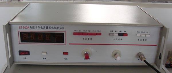用于測量半導電屏蔽電阻的儀器